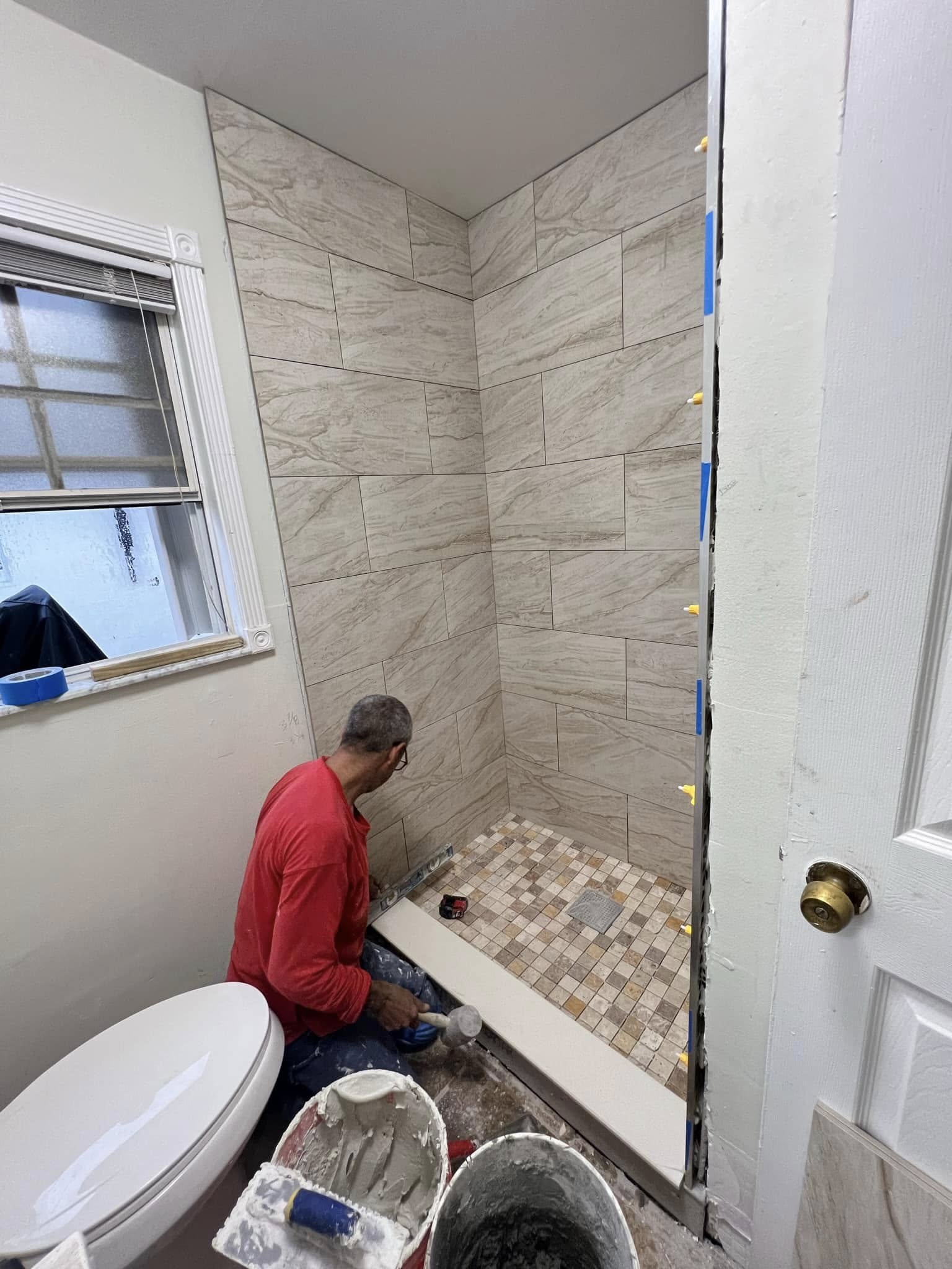 Bathroom installation project
