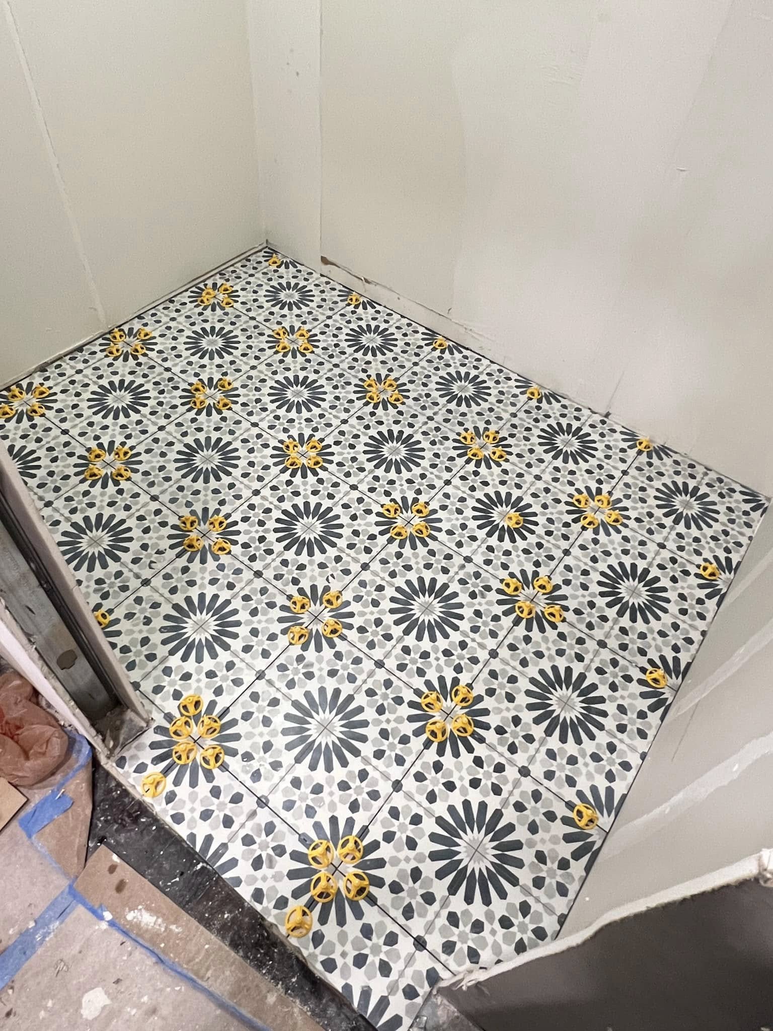 Bathroom installation project