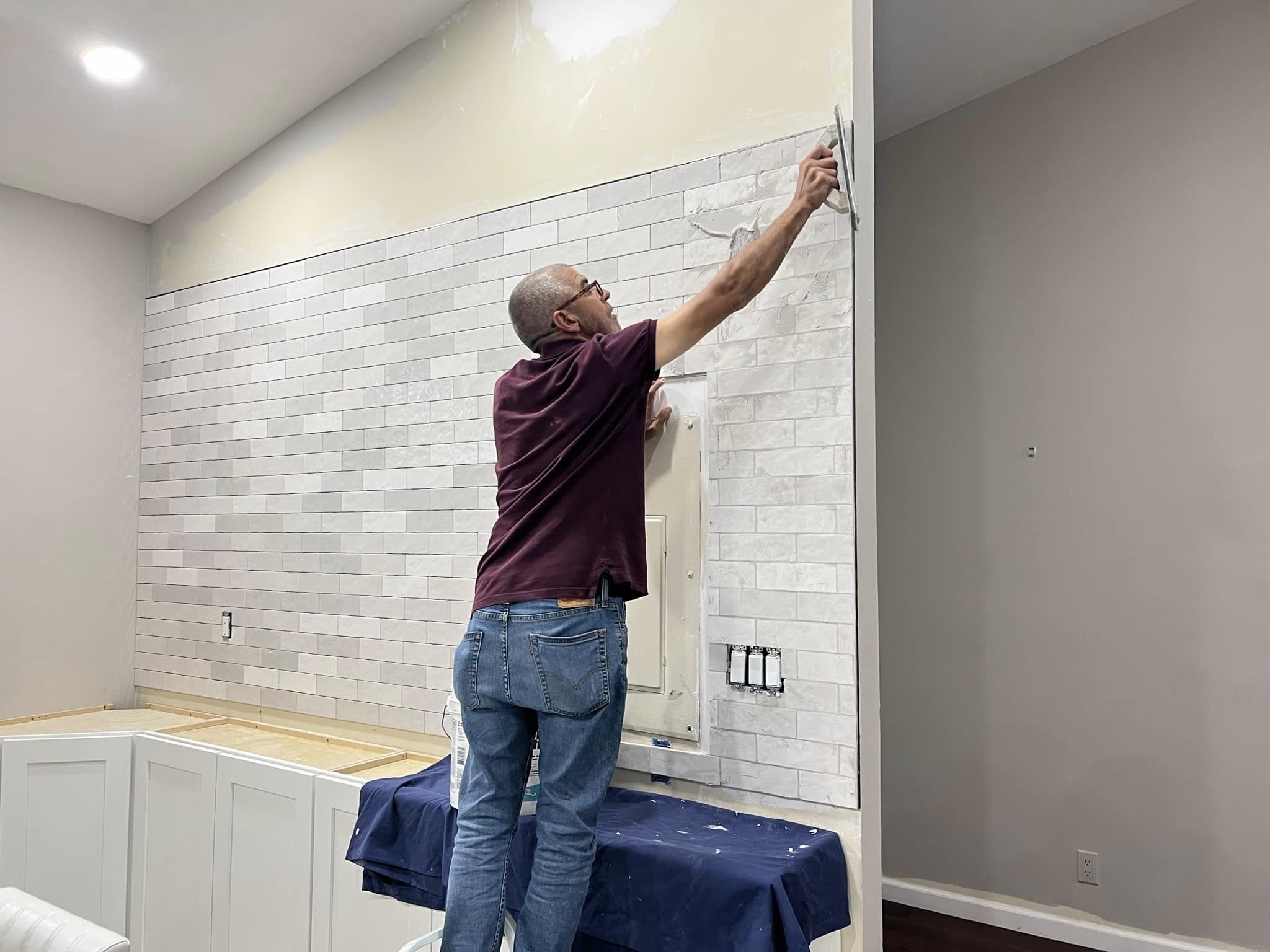 Bathroom installation project