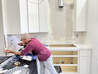 Flooring installation project